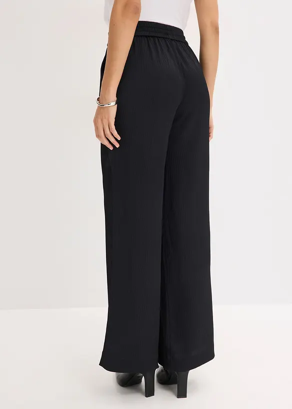 Vid bukse med komfortlinning, bonprix