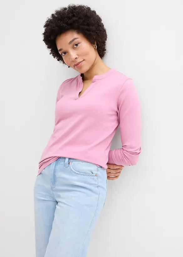 Kortermet topp, bonprix