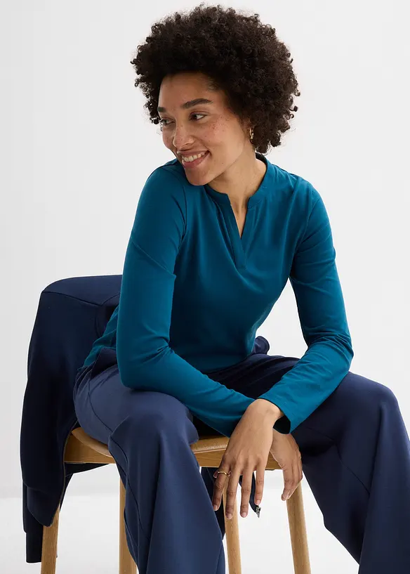 Kortermet topp, bonprix