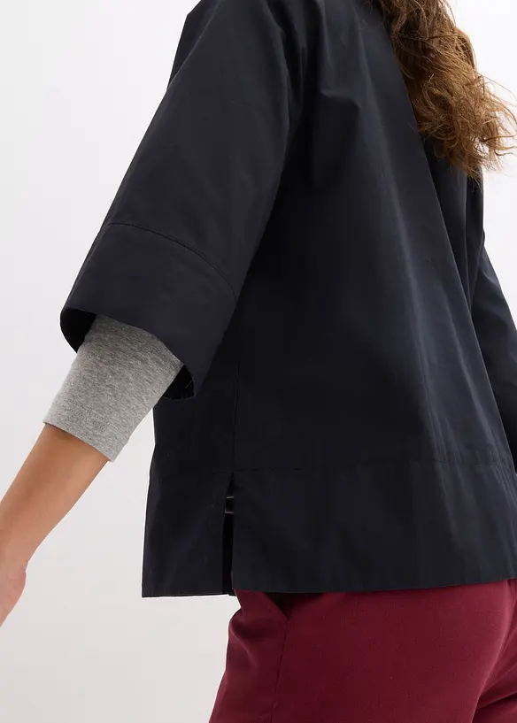 Skjorte i 100% &oslash;kologisk bomull, bonprix