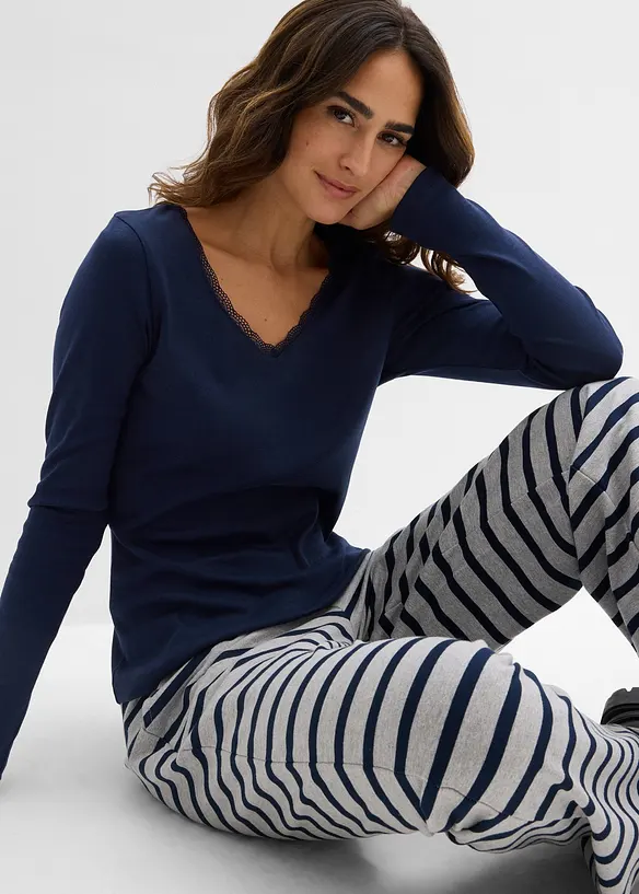 Langermet topp, bonprix