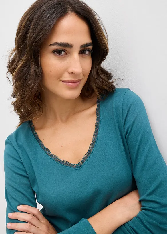 Langermet topp, bonprix