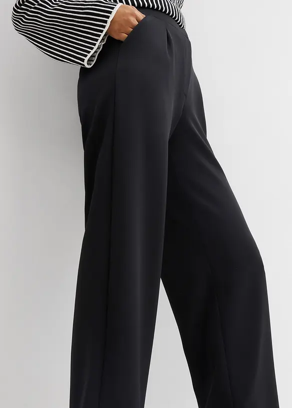 Behagelig joggebukse i lett trikot, bonprix