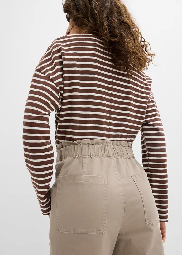 Cargobukse i twill, bonprix