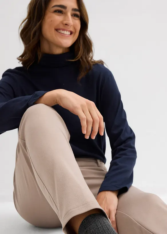 Chinos i viskosemiks, bonprix