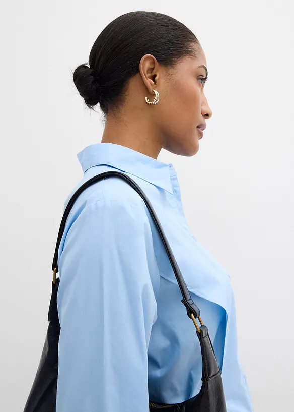 Bluse med knytedetalj, bonprix