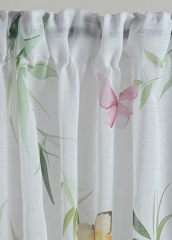 Gardin med blomsterm&oslash;nster (1-pack), bonprix