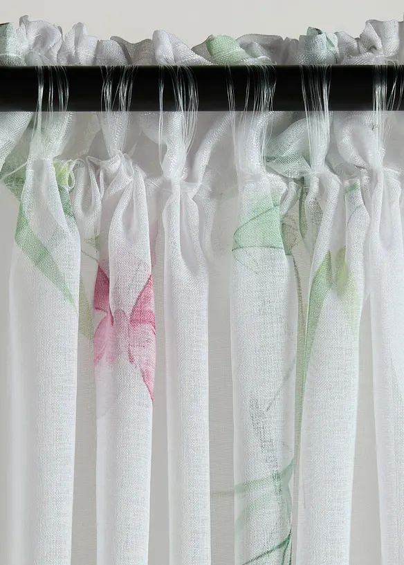 Gardin med blomsterm&oslash;nster (1-pack), bonprix