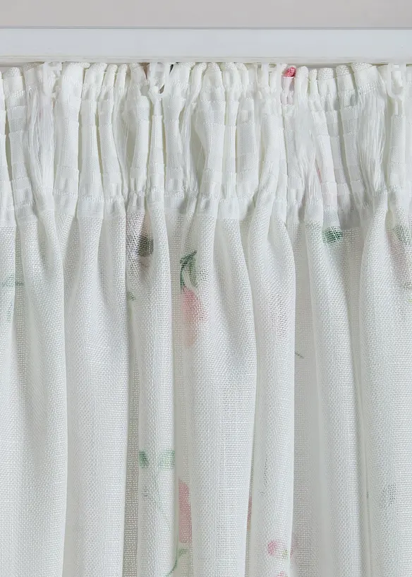 Gardin med blomsterm&oslash;nster (1-pack), bonprix