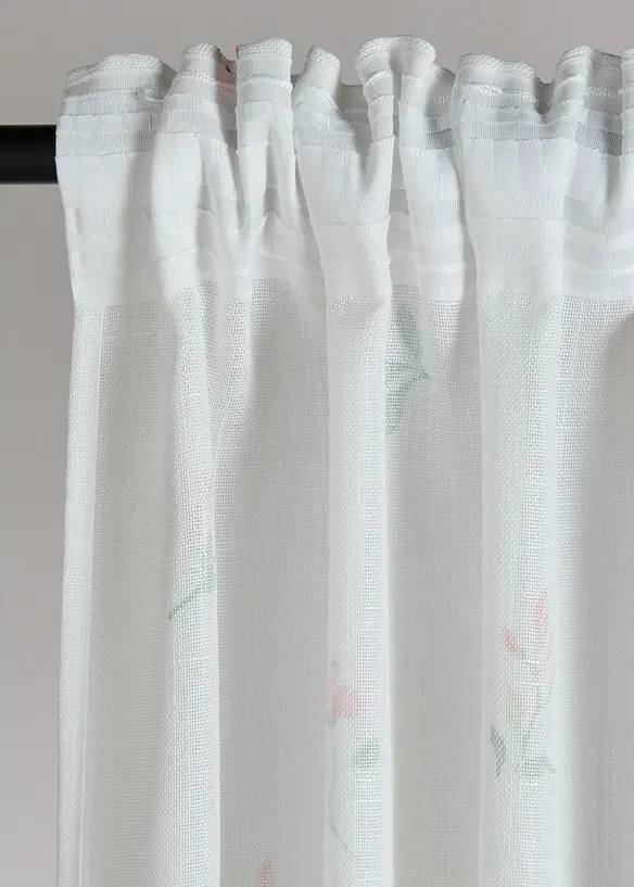 Gardin med blomsterm&oslash;nster (1-pack), bonprix