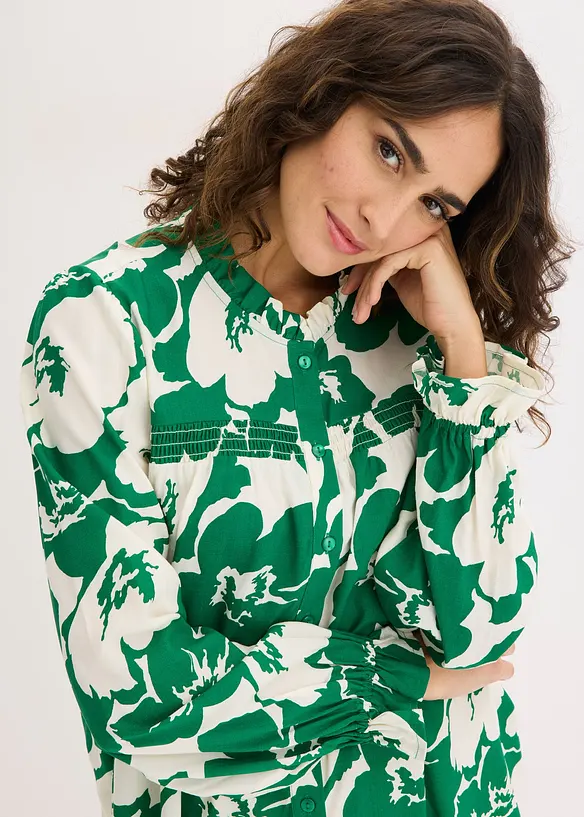 Bluse i lett viskose, bonprix