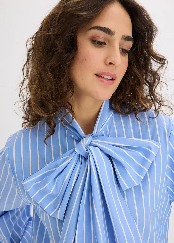 Bluse med sl&oslash;yfe, bonprix