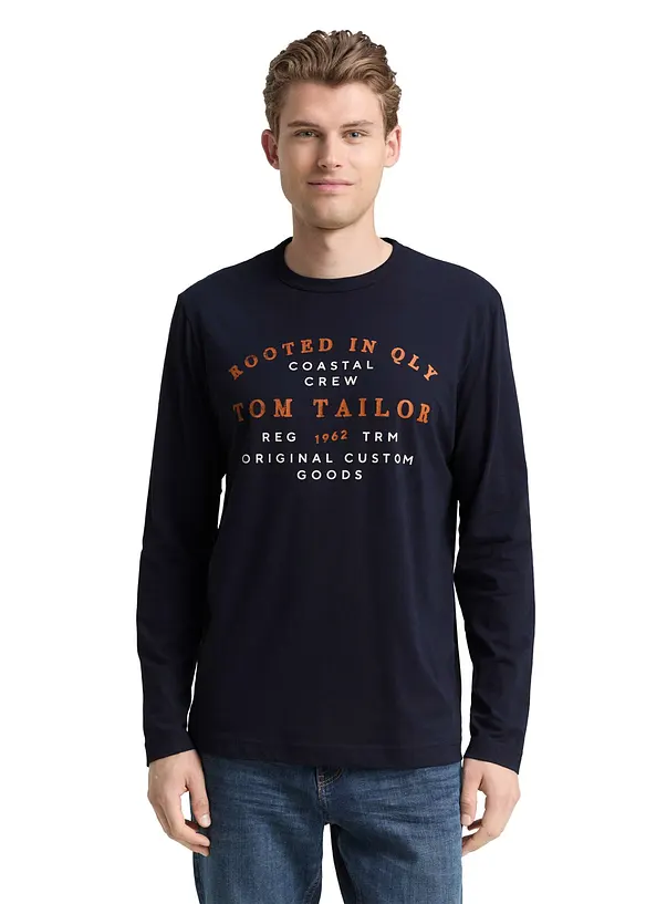 Langermet shirt fra Tom Tailor, Tom Tailor