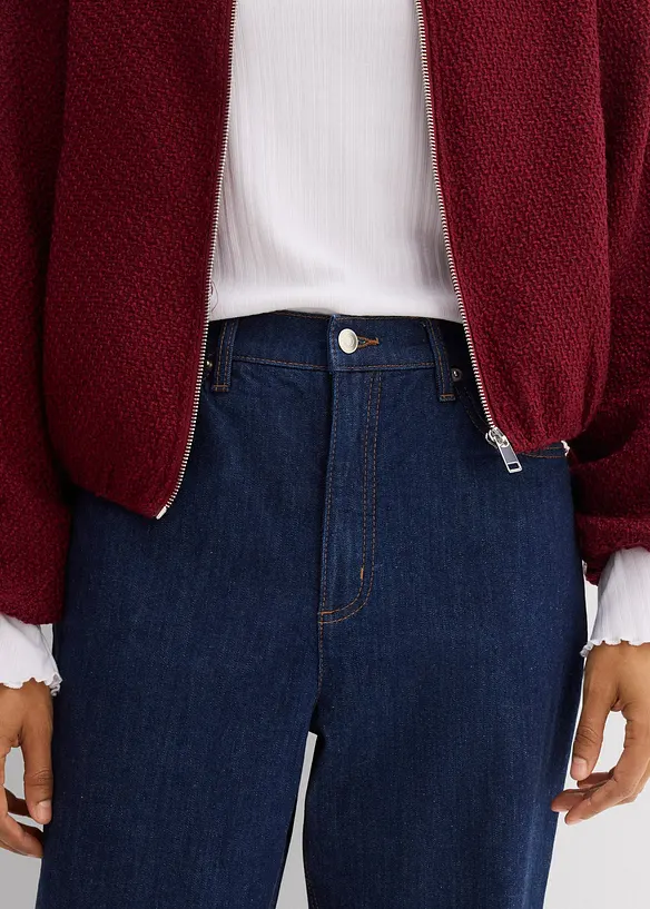 Loose Fit Straight-jeans High Waist, bonprix