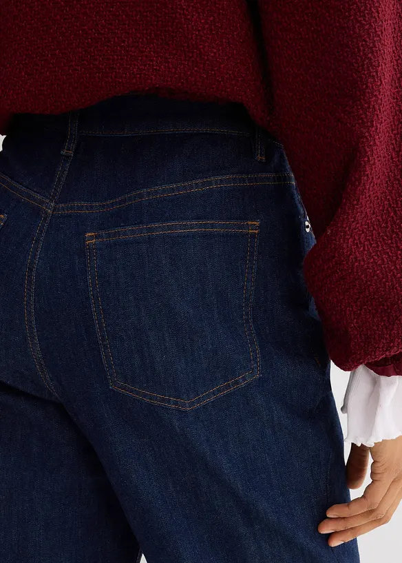 Loose Fit Straight-jeans High Waist, bonprix