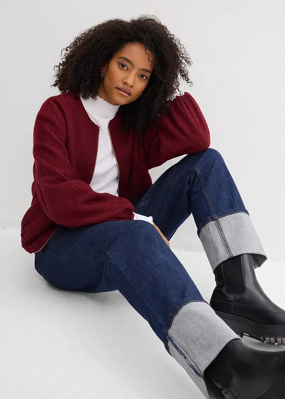 Loose Fit Straight-jeans High Waist, bonprix