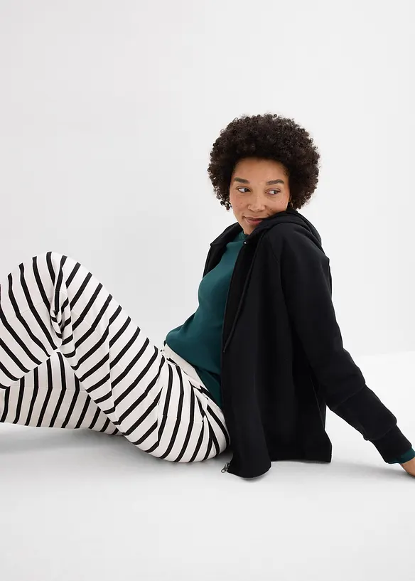 Sweatbukse i 100% &oslash;kologisk bomull, bonprix