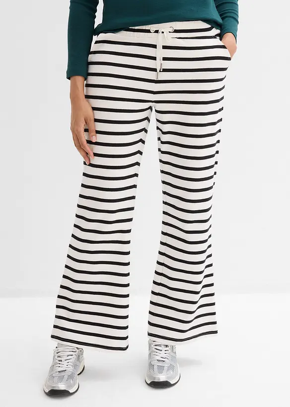 Sweatbukse i 100% &oslash;kologisk bomull, bonprix