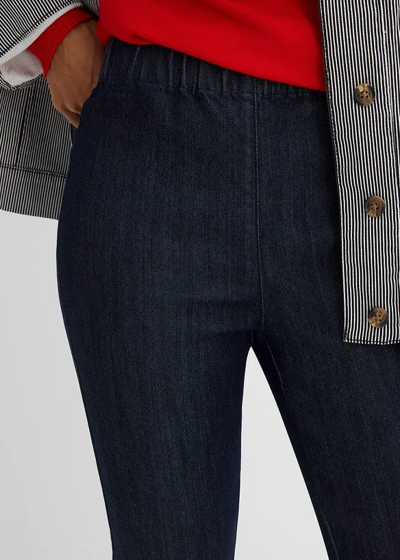 Slim Fit-jeans High Waist, cropped, bonprix