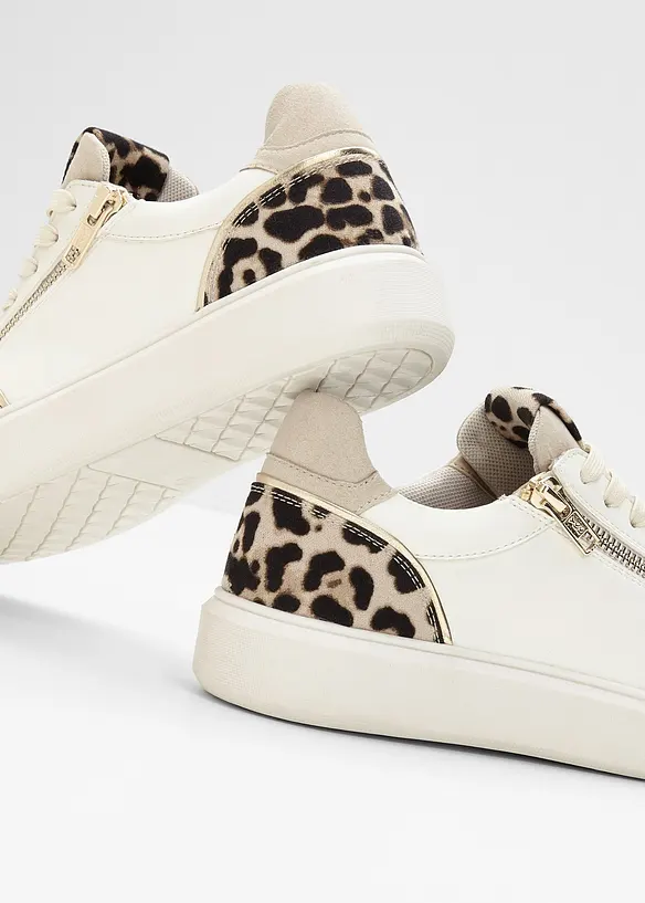 Sneakers med polstret inners&aring;le, bonprix