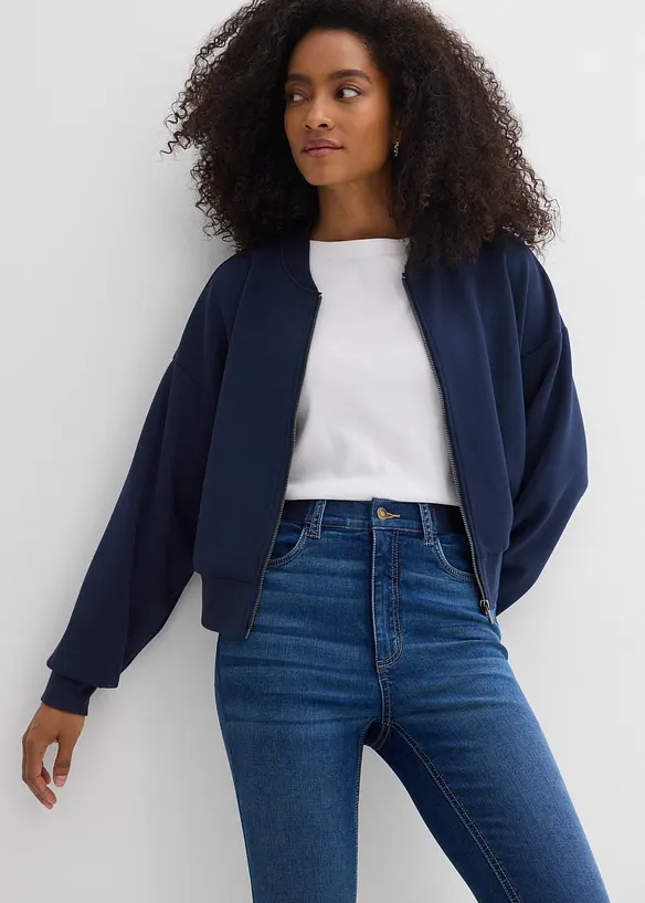 Skinny jeans High Waist, komfortlinning, bonprix