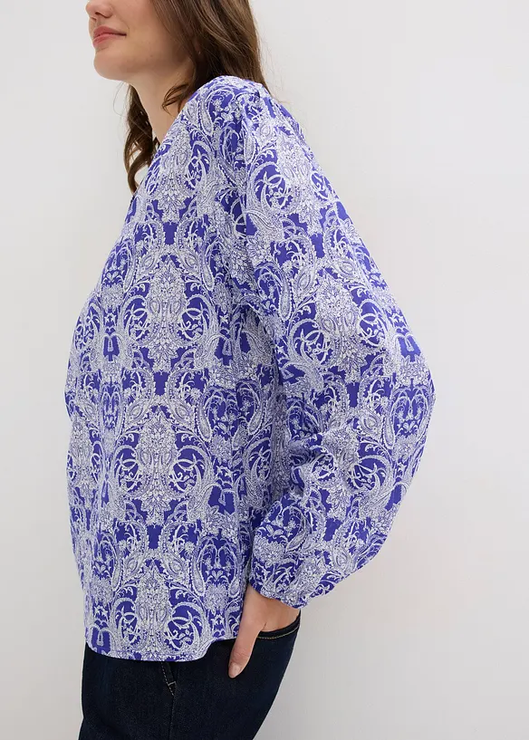 Bluse i 100% bomull, bonprix