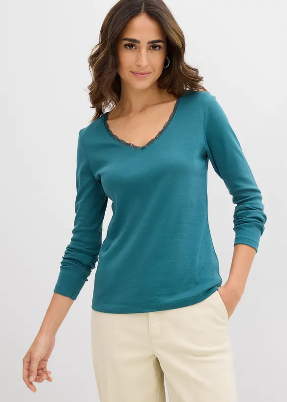 Langermet topp, bonprix