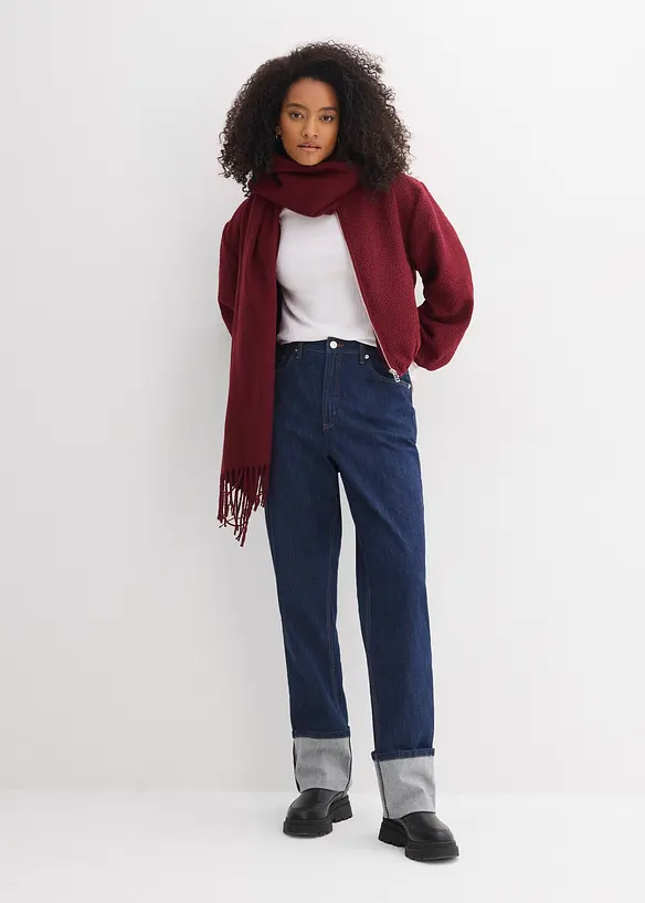 Loose Fit Straight-jeans High Waist, bonprix