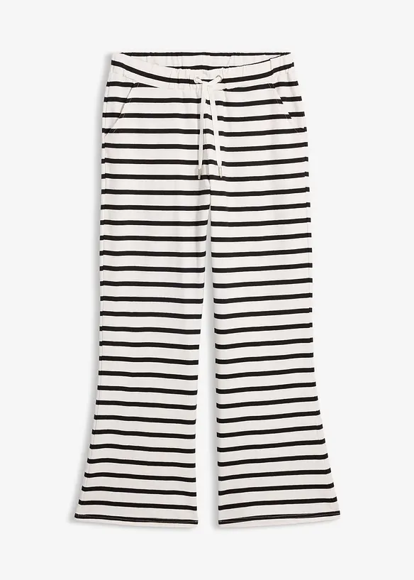 Sweatbukse i 100% &oslash;kologisk bomull, bonprix