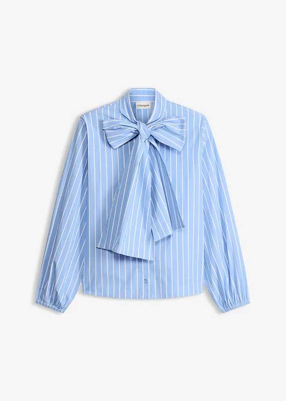 Bluse med sl&oslash;yfe, bonprix