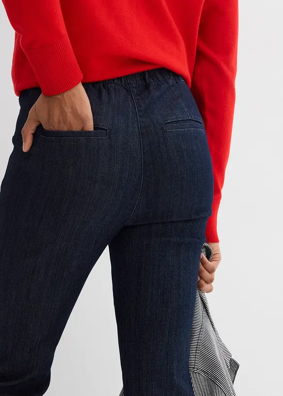 Slim Fit-jeans High Waist, cropped, bonprix