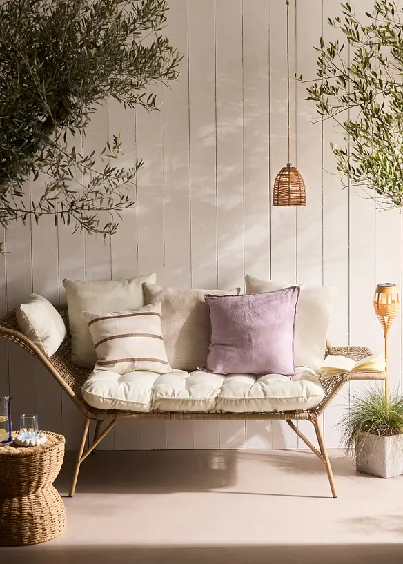 Hagefakkel med solcelle (2-delt sett), bonprix