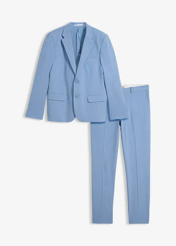 Dress i superstretch-materiale og Slim fit-modell (2-delt sett), bonprix