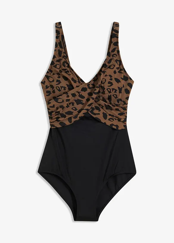 Badedrakt i omslagsstil, bonprix