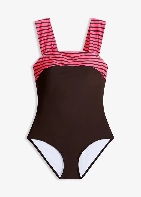Shape-badedrakt, middels formende, med brede stropper, bonprix