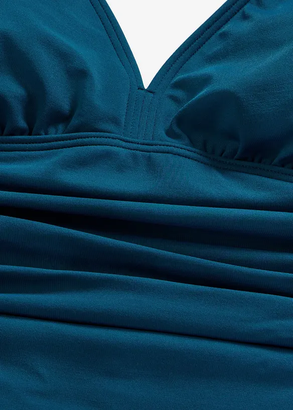 Badedrakt med V-hals, bonprix