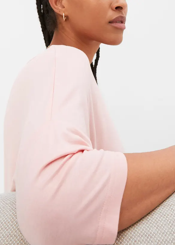 Boxy topp i myk viskosemiks, bonprix