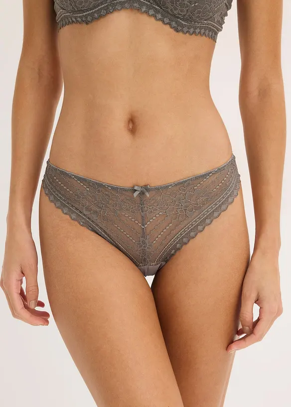 Stringtruse av delikat blonde (2-pack), bonprix