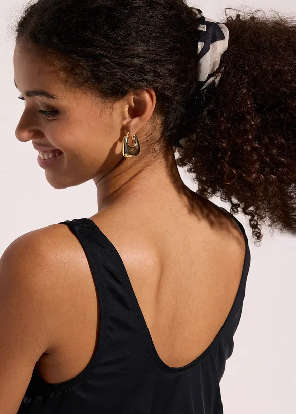 Oversized tankini-topp i ballongmodell, bonprix