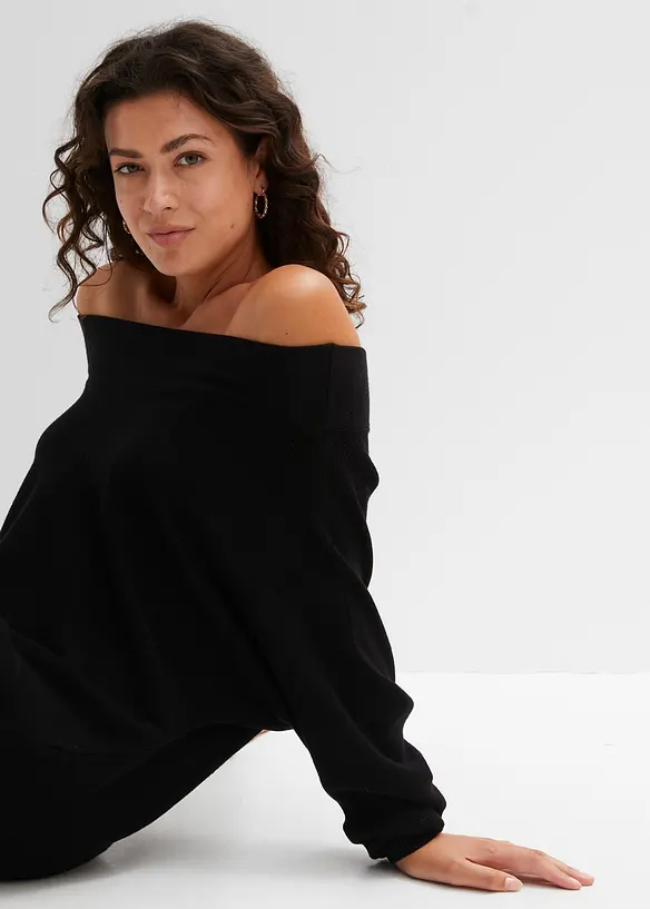 Off Shoulder-genser, bonprix