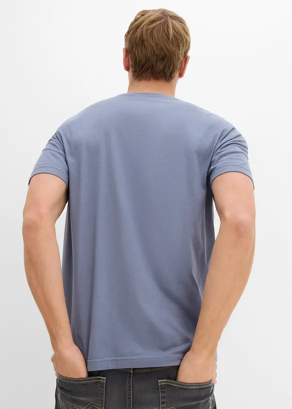 T-skjorte i 100% bomull (2-pack), bonprix