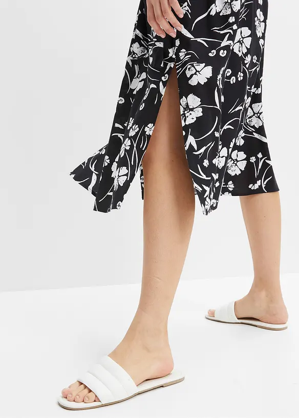 M&oslash;nstret skjortekjole, bonprix