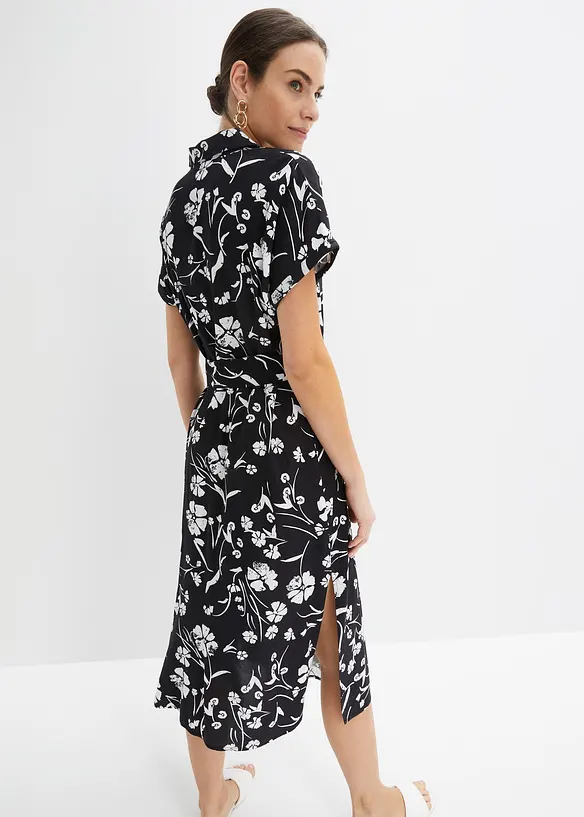 M&oslash;nstret skjortekjole, bonprix