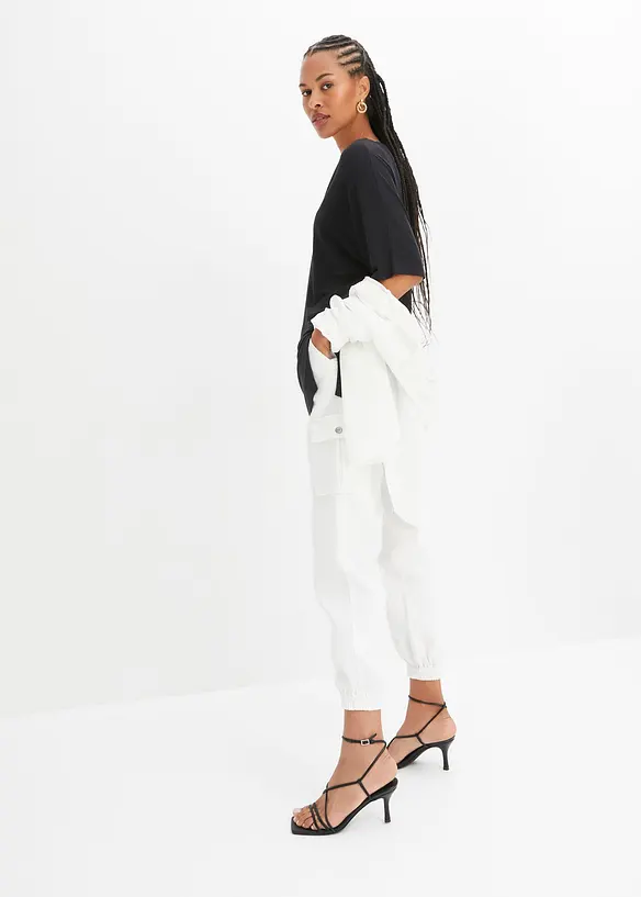 Lang topp i viskosemiks, bonprix