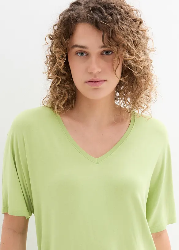 Lang topp i viskosemiks, bonprix