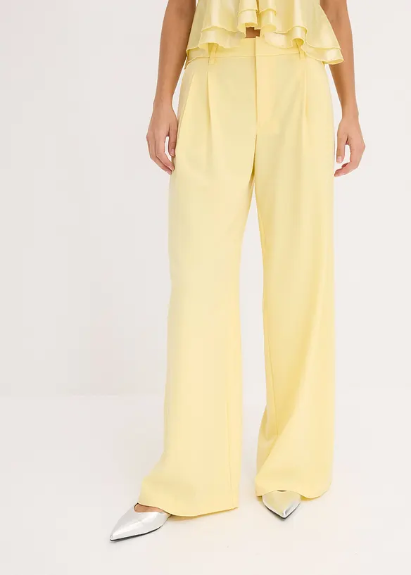 Bukse med vide ben, bonprix