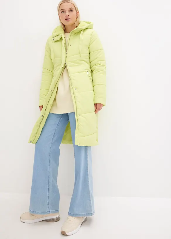 Wide Leg-jeans Mid Waist, Stretch, bonprix