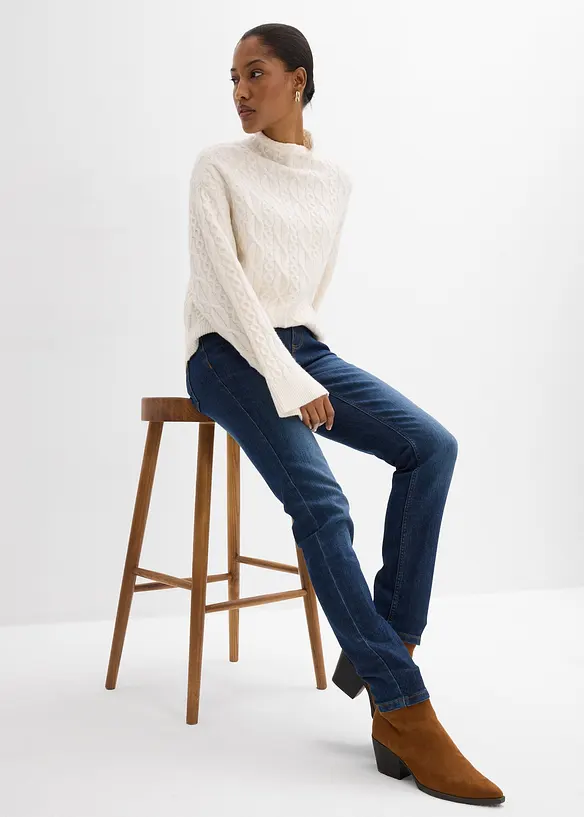 Skinny-jeans Mid Waist, Stretch, bonprix