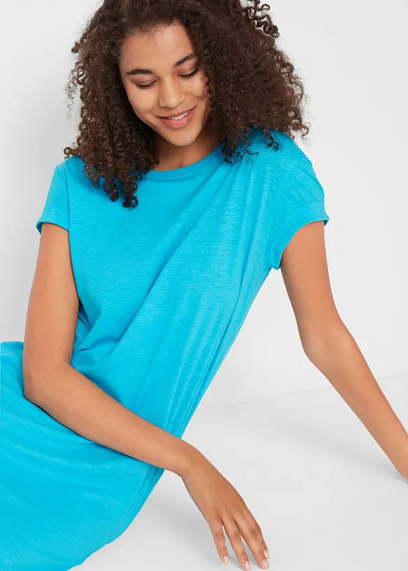 Jerseykjole i bomull, bonprix