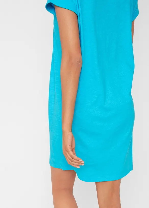 Jerseykjole i bomull, bonprix